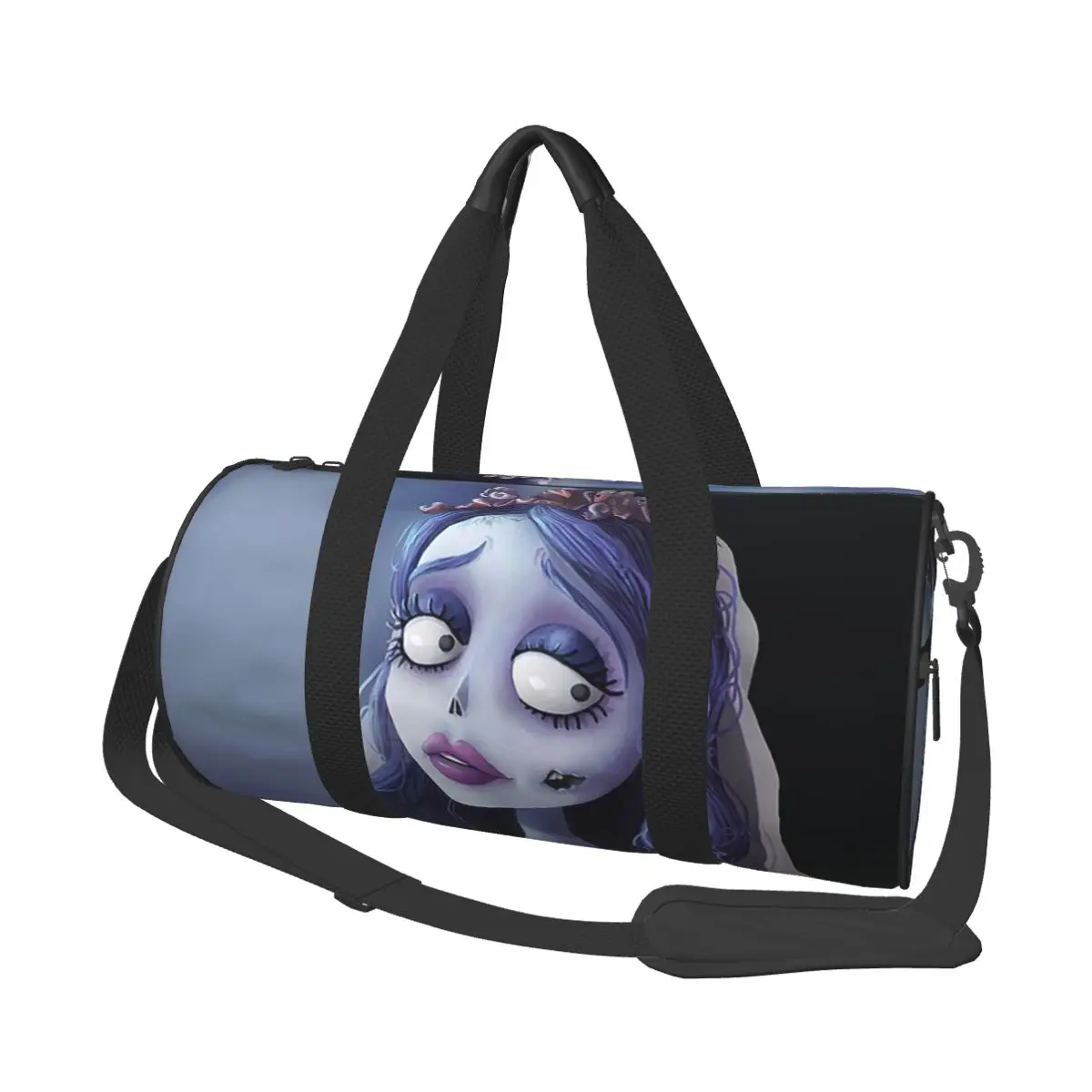 

Emily The Corpse Bride Large Duffle Gym Bag Waterproof Duffle Travel Bags Handbags Fitness bag