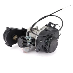 49cc 2-Stroke Pocket Bike Engine Motorcycle Engine Motor Air Filter Pullstart Quad Pocket Bike Cross Bike ATV