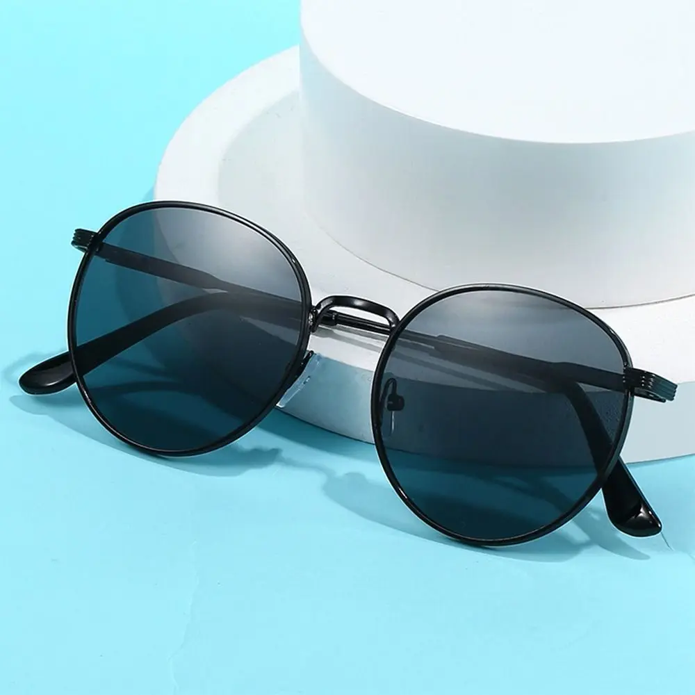 Fashion Circle Round Sunglasses Vintage Summer Metal Frame Sun Glasses UV Protection Eyewear for Women Men