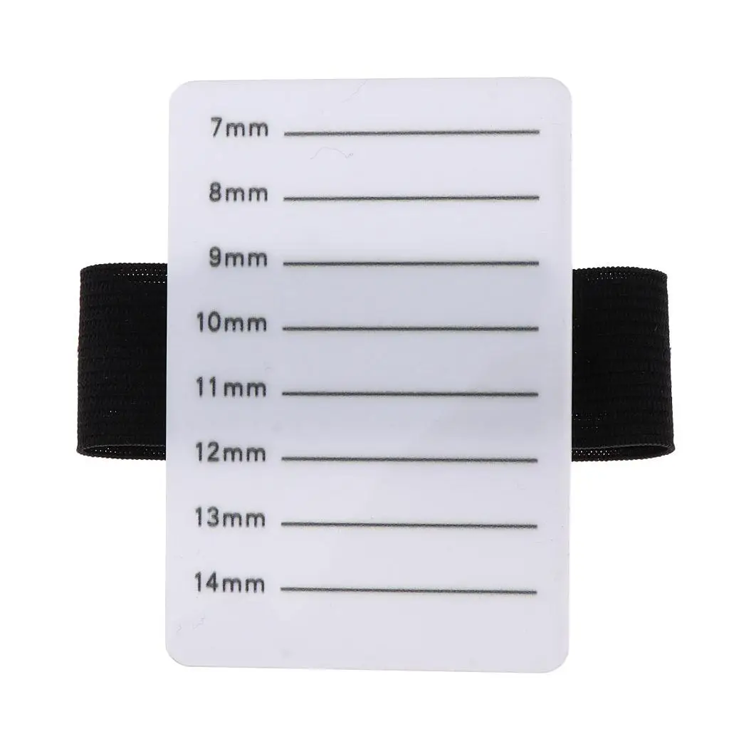 Acrylic Eyelashes Extension Hand Plate Lash Holder Stand Strip Tray Pallet