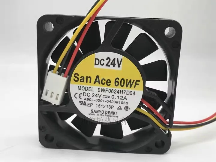 Free shipping original A90L-0001-0423 # 105S 6015 24V 0.12A 9WF0624H7D04 Fanuc fan frequency conversion cooling fan