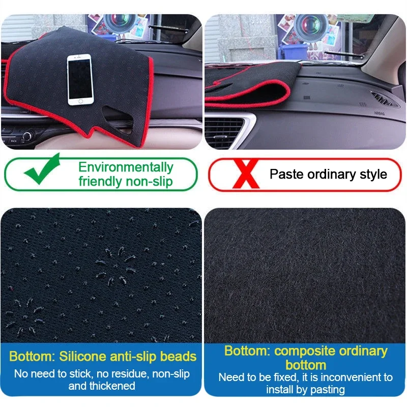غطاء لوحة سيارة لسيارات BMW X3 G45 2024 ~ 2026 واقي تجنب ضوء السجاد المضادة للانزلاق منصات الداخلية حصيرة الشمس الظل اكسسوارات #4