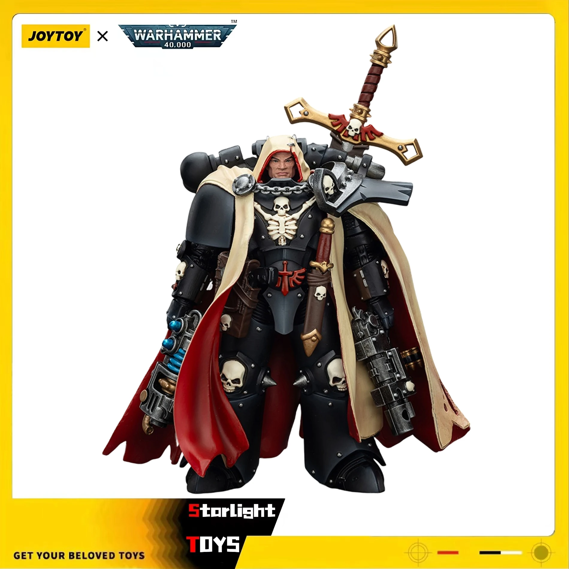 

【JOYTOY】Warhammer 40K Chaos Space Marines Cypher Lord of The Fallen 1/18 Action Figure Toys