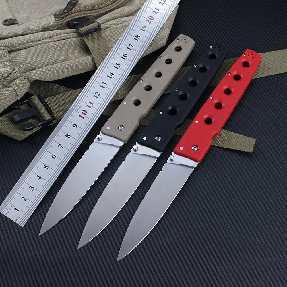 

Cold New Large Folding Knife 2024 High Hardness S35VN Steel Military Tactical Hunting Survival Multipurpose Pocket knives EDC