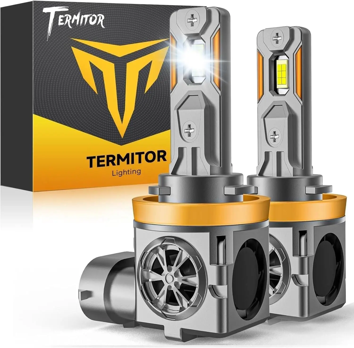 

Super Bright H11/H9 LED Fog Lights, 90,000LM, IP68 Waterproof, Easy Plug and Play Installation, Pack of 2