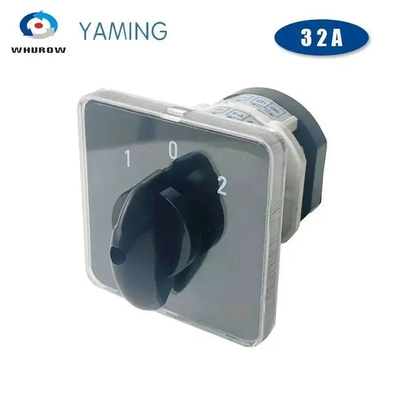 

Ручка переключателя с двумя вращающимися кулачками, универсальный комбинированный Ручной Электрический переключатель 690 В, 2 уровня