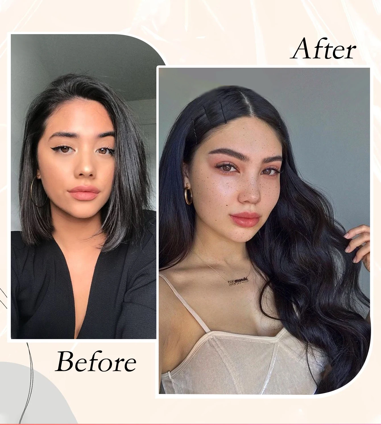 Лента в прямых наращивании человеческих волос, бразильские волосы, клейкие наращивания, уток кожи, черный, коричневый, 100% настоящие человеческие волосы для женщин