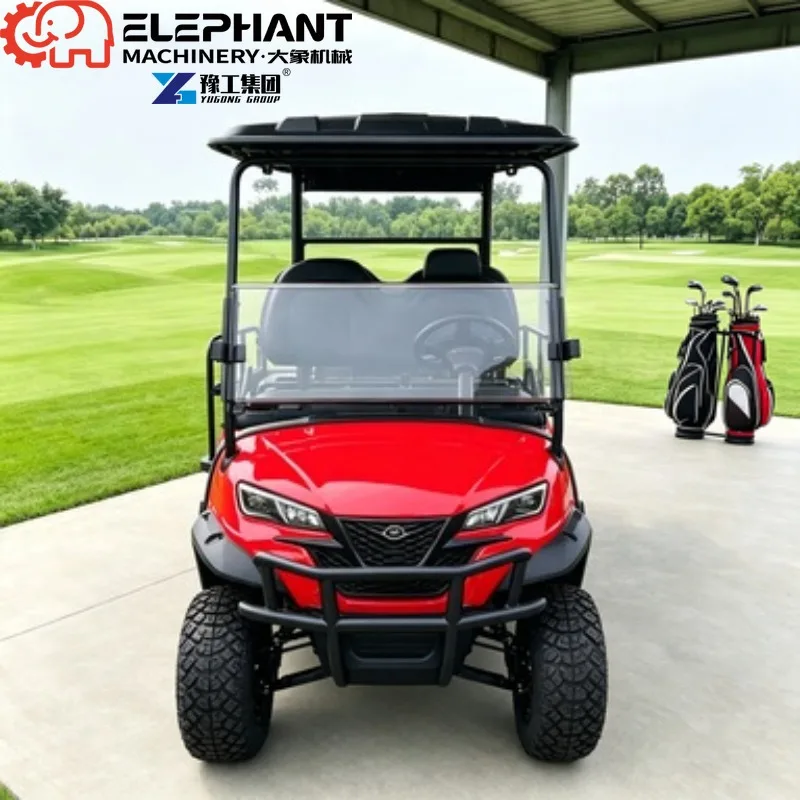 Electric Golf Cart, Lifted Off-Road 4 Seater Forward Facing Cart 60V 72V Lithium Battery 4-7KW AC Motor