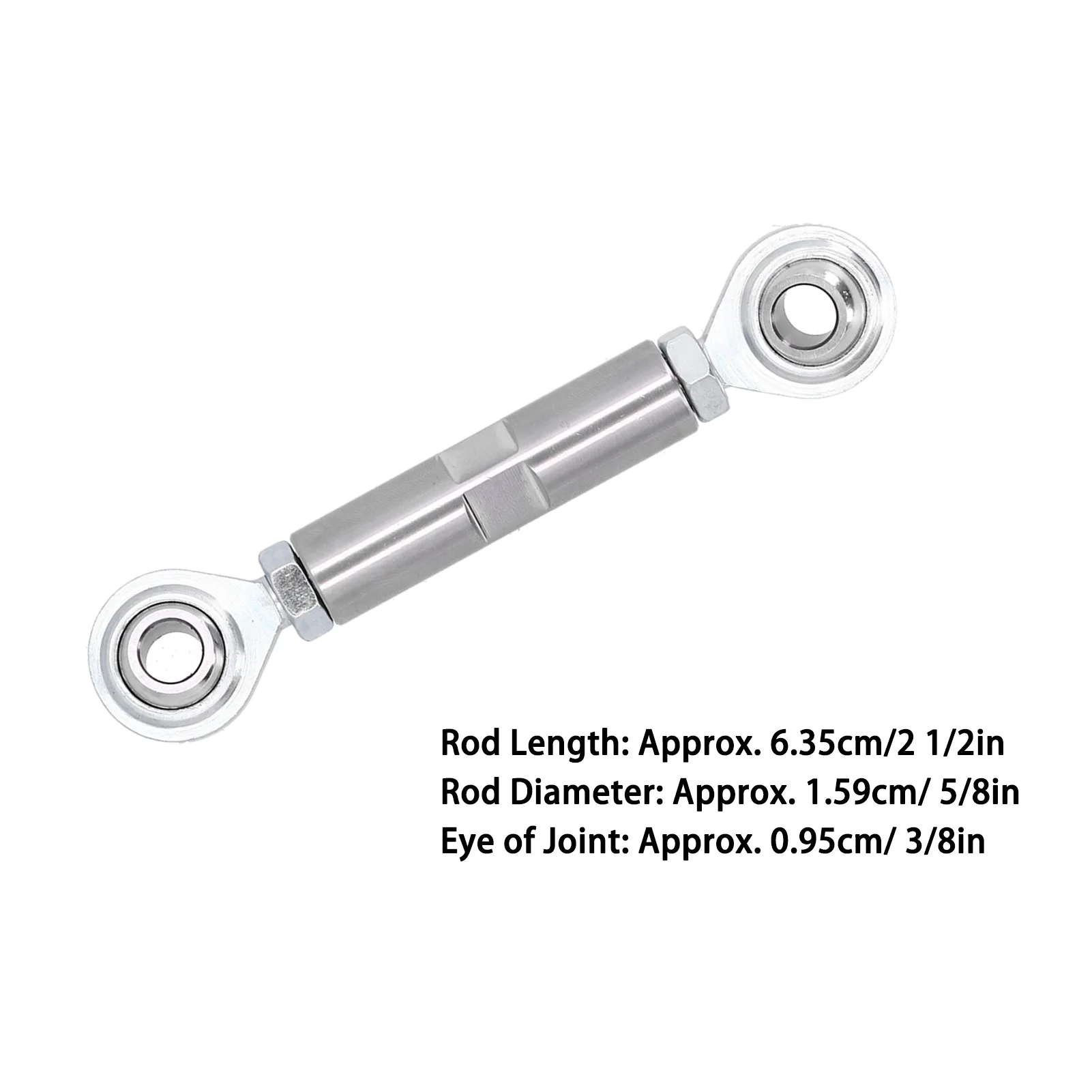 2 1/2in قضيب شد قابل للتعديل من الفولاذ المقاوم للصدأ قوس المولد مناسب لمحرك SBC BBC 350 454