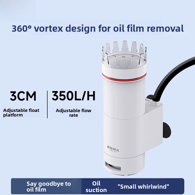 

Aquarium Oil Film Remover Surface Oil Film Circulation Filter Oil Film Collection Procor Plastic Fi Tank E...