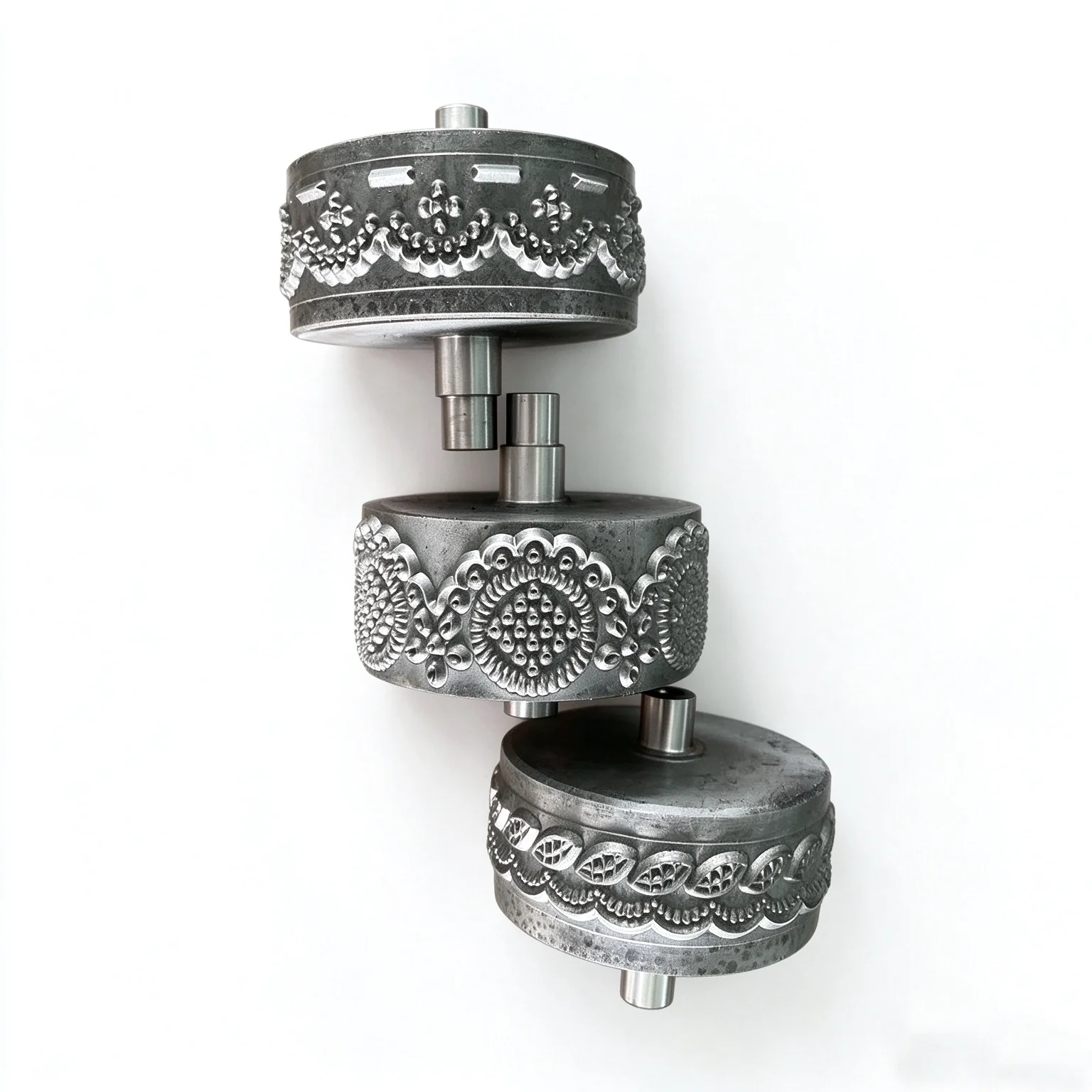 Ultrasonic Flower Mold Pattern Embossing Die for Fabric Compatible with Sewing Machines