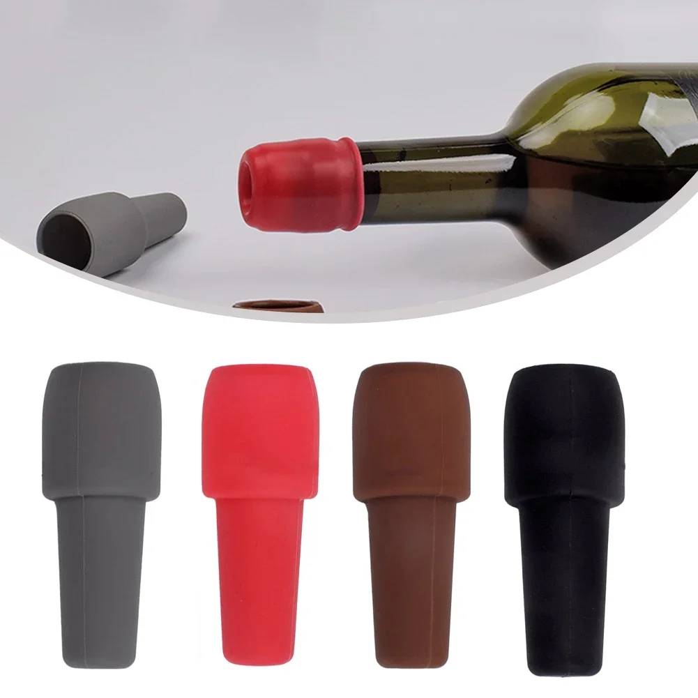 PCS Bottle S Practical Wine Bottles Reusable Silicone Wine Stoppers Sparkling Wine Bottle Stopper Wine Stoppers