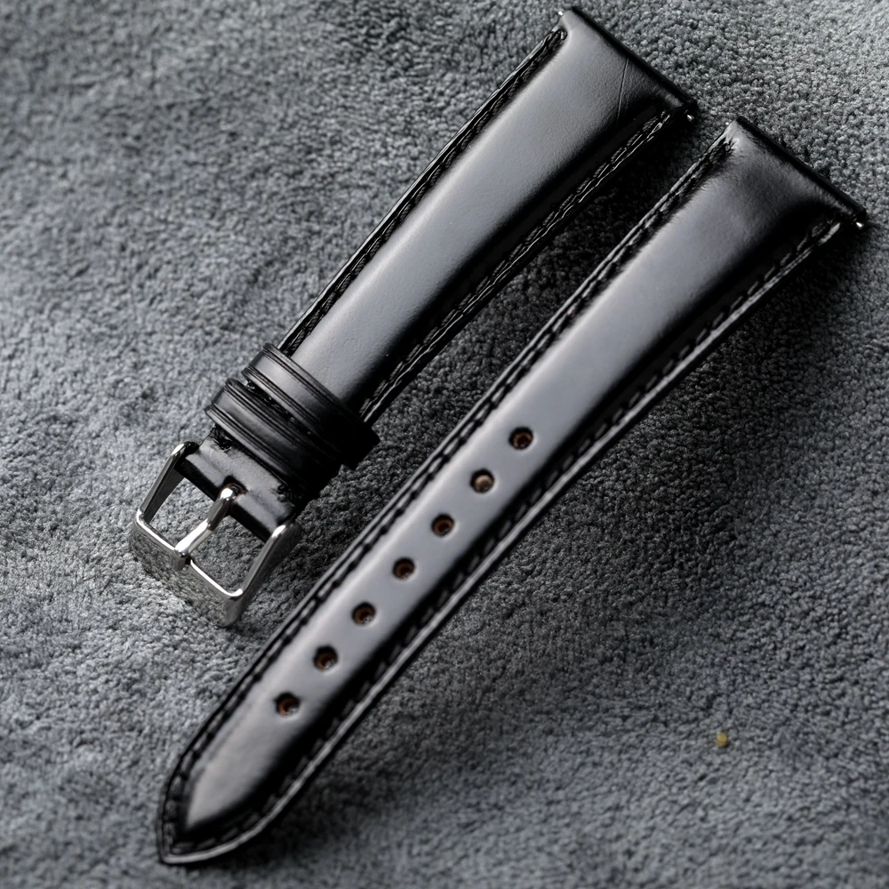 Suede Strap Watch - S/M tali kulit pinggul kuda Jepang,