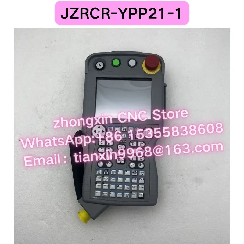 Used DX200 robot teaching pendant JZRCR-YPP21-1 Functional test OK Fast delivery
