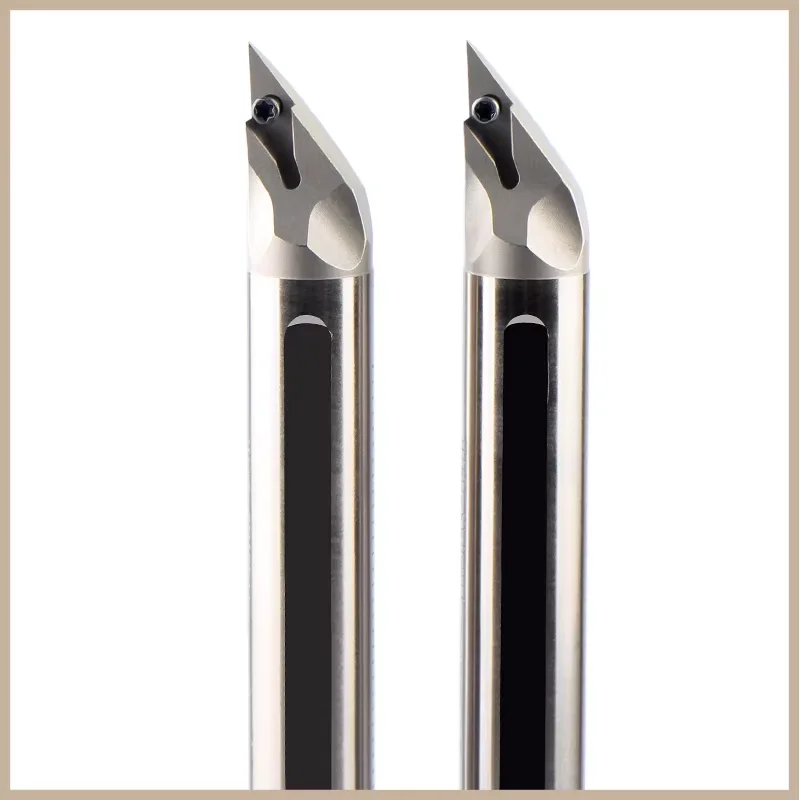 

H08J H10K H12L H14M Внутренний токарный держатель инструмента SVJCR08 SVJCR11 Токарный резак из высокоскоростной стали с ЧПУ VCMT/VCGT Твердосплавные вставки