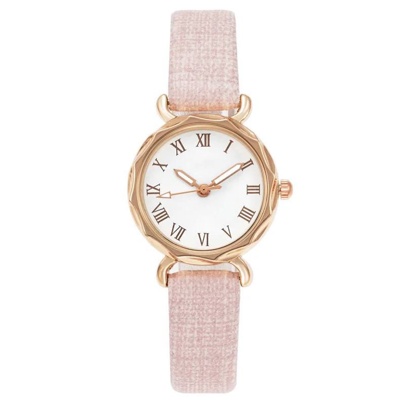 

New women's fashion quartz watch female classic simple quartz watch Roman scale belt clock ladies watch relogio feminino ساعات