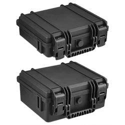 Outdoor Waterproof Carry Case Equipment Box with Customizable Foam for Cameras Electronics Delicate Instruments Dropship