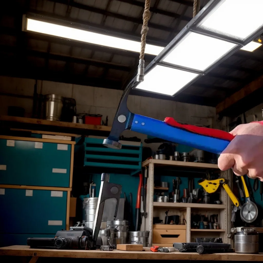 Ultralight Camping Hammer - เครื่องมือการอยู่รอดแบบจับกันกระแทกสําหรับการเดินป่าปีนเขาอุปกรณ์กลางแจ้งแบบพกพา