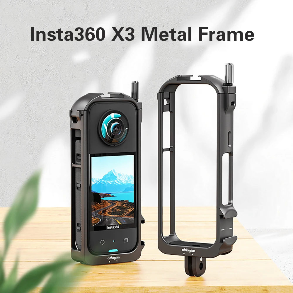 For Insta360 X3 Metal Rabbit Cage Insta360 X3 Protective Expansion Frame Accessories