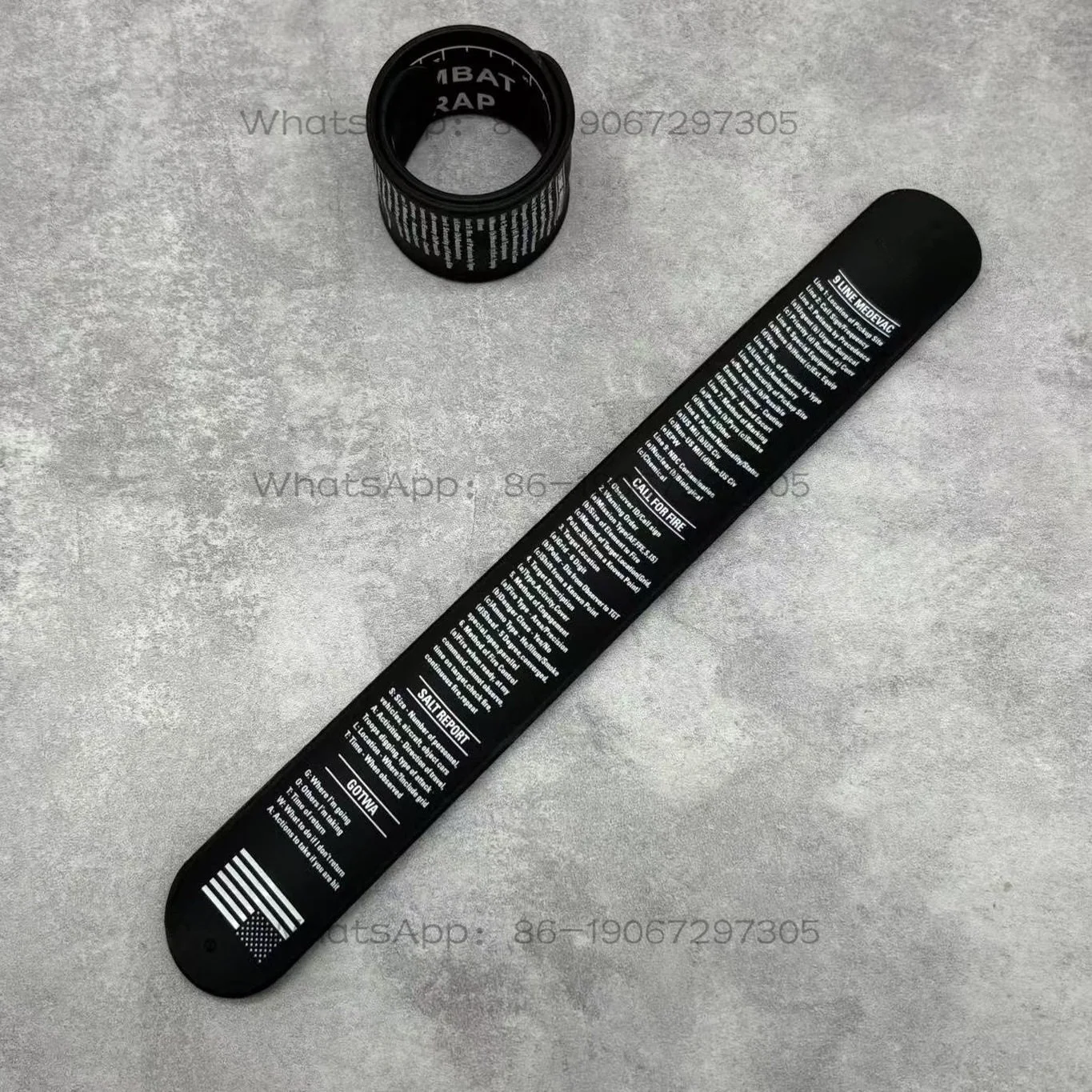 

Эксклюзивный боевой браслет 9-line Rule: военный наручный ремешок для активного отдыха