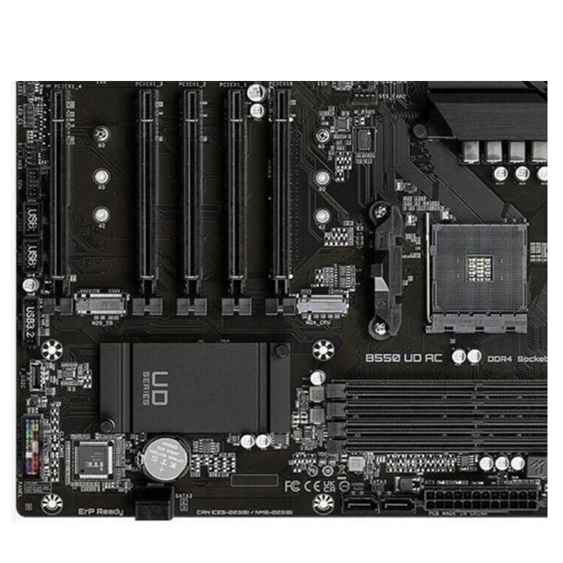 For B550 UD AC Motherboards Socket AM4 DDR4 128GB For AMD B550 Desktop Mainboard M,2 NVME USB3.0