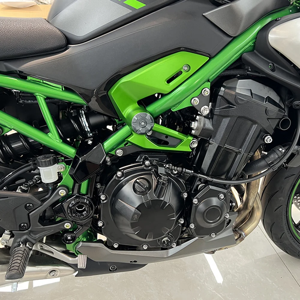FOR KAWASAKI Z 900 Z900 SE 2025-2026 CNC Motorcycle Frame Side Panel Decoration Caps Frame Hole Cover Plug Cap Side Body Trim