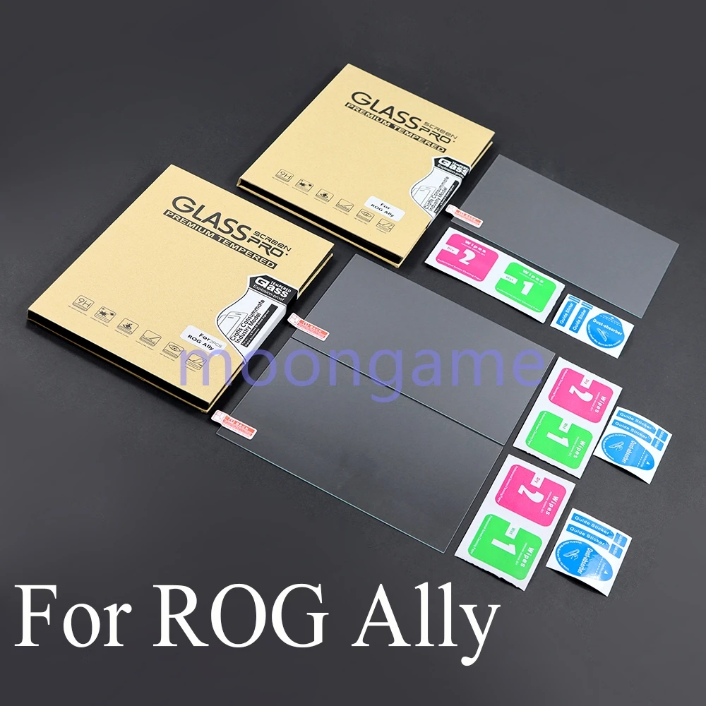 

8 комплектов защитной пленки из закаленного стекла для Asus ROG Ally, аксессуары для защиты от царапин, экрана