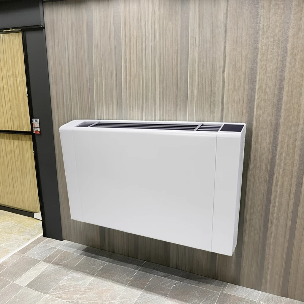 

CE ISO Гидроническая вентиляторная катушка Smart Wi-Fi Управление охлажденной водой Вертикальная катушка вентилятора постоянного тока Катушка вентилятора для отопления и охлаждения