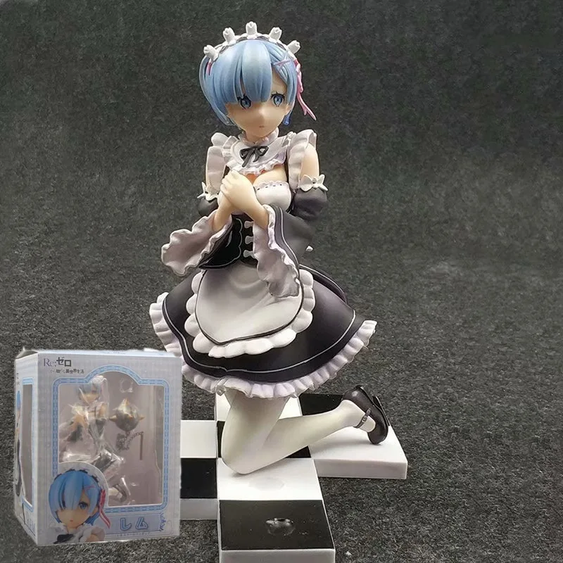 

Re: Life In A Different World From Zero Series Rem Cat-Eared Maid Cute Girl Figure Toys Collect Decoration Anime Birthday Gifts