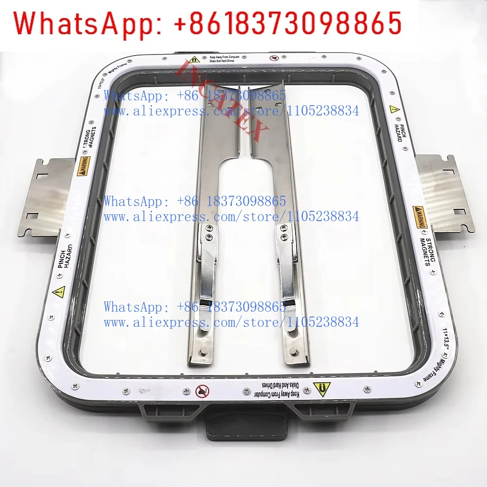 Cap Tubular Embroidery Machine Magnetic Frame Hoop 260x330mm Length 395mm with Magnetic Frame Hoop Arm Connecting Plate