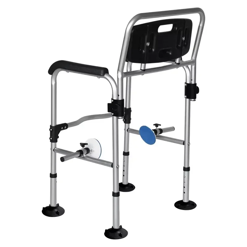Non Slip Aluminum Alloy Safety Bar for Elderly Bathroom Accessible Toilet Grab Rail Support Handle