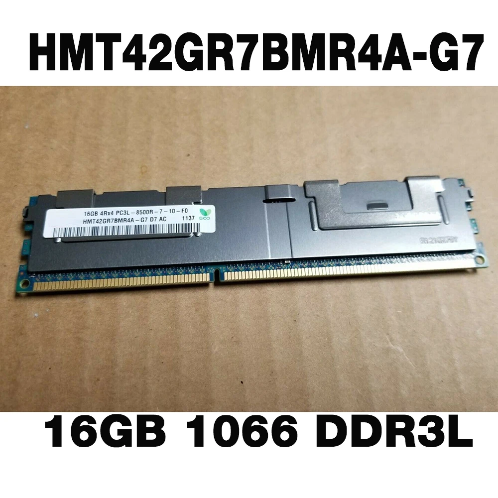 

1PCS 16G 16GB 4Rx4 1066 ECC REG DDR3L PC3L-8500R HMT42GR7BMR4A-G7 RAM For SK Hynix Memory High Quality Fast Ship