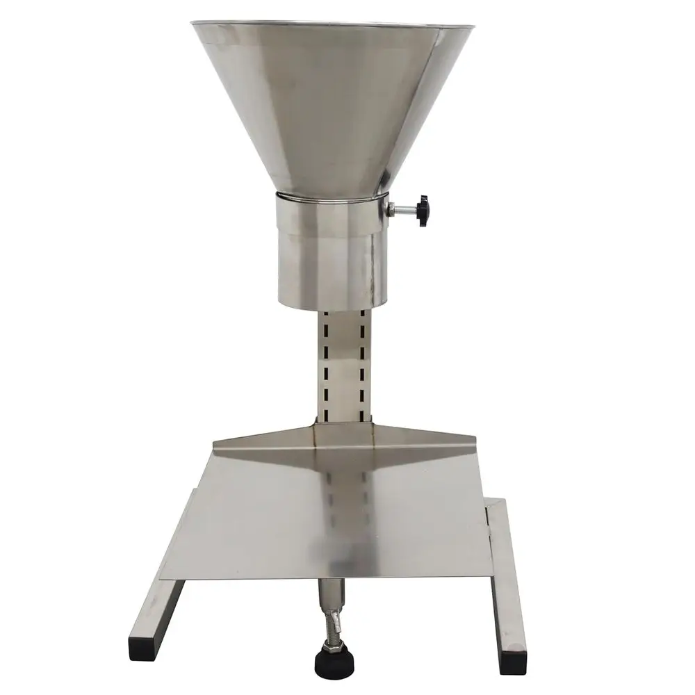 

Funnel Food Grade Kitchen Feeding Hopper with Support Stand and Lifting Platform for Powder, Paste, Liquid, Granule Manual Filli