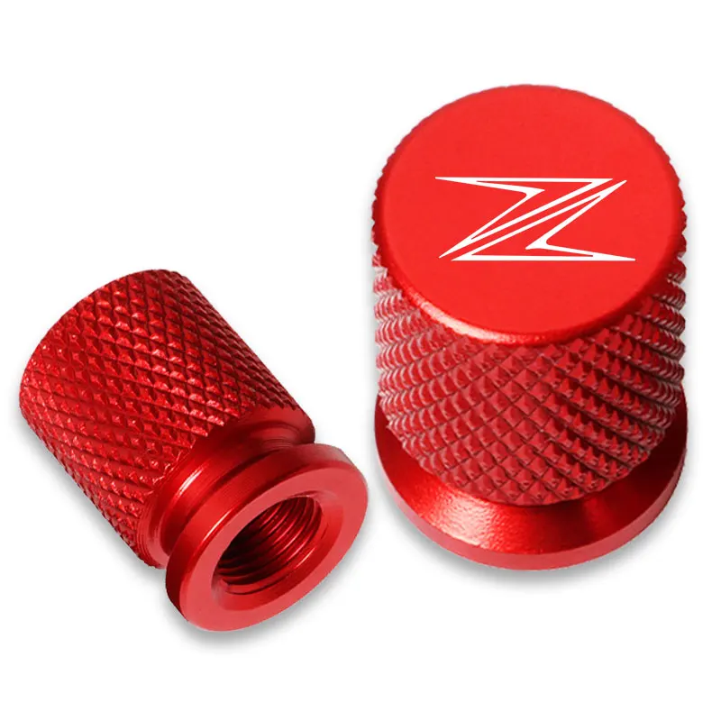2 PCS Motorrad Rad Reifen Ventil Abdeckung Kappe Stecker CNC Zubehör Für KAWASAKI Neue Z400 Z900 Z1000 Z800 Z750 Z300 Z650