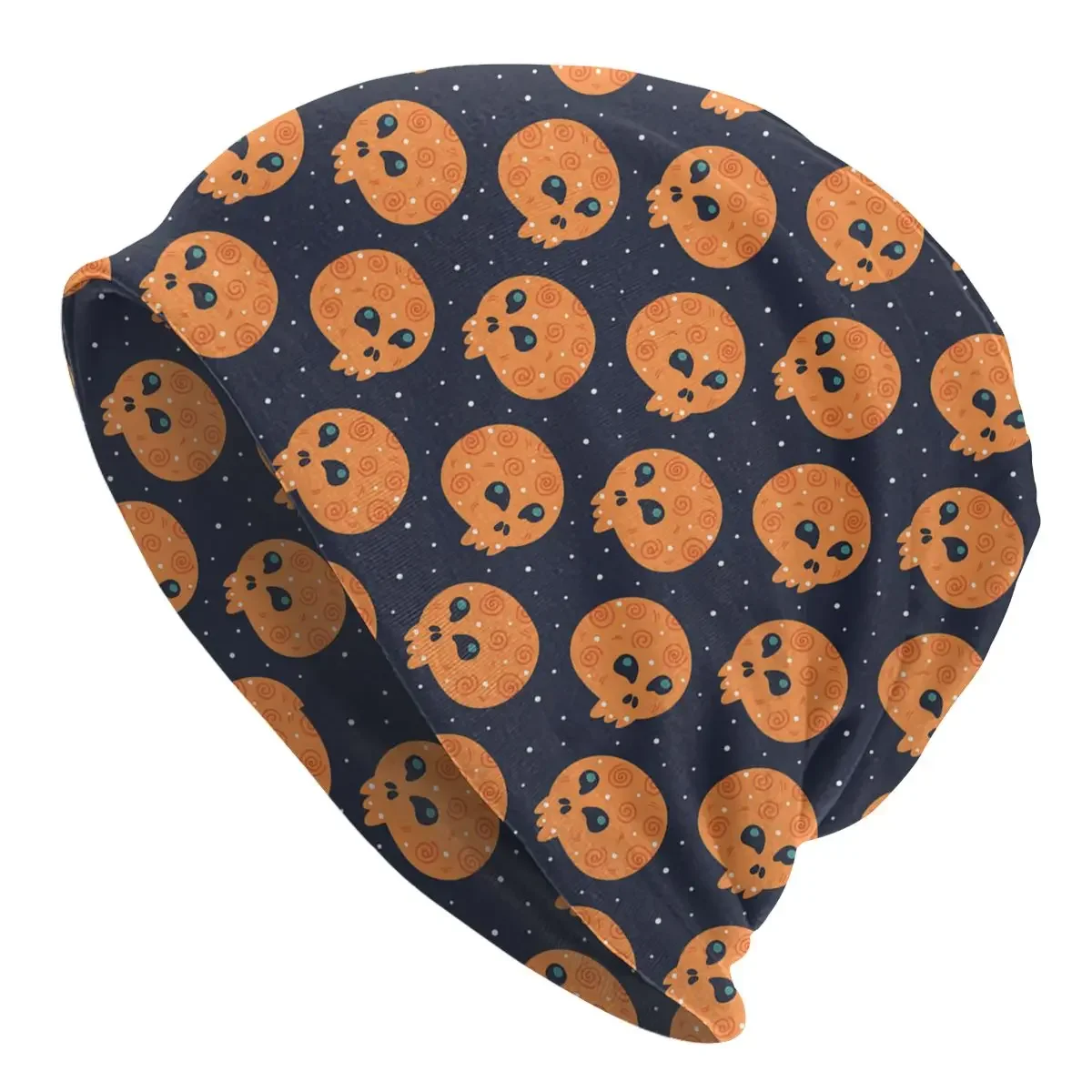 Halloween Trick or Treat Sport Thin Hats Cute Pattern Bonnet Special Skullies Beanies Caps