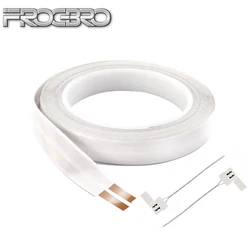 FROGBRO 23 AWG Electric Flat Cable Hidden Flat Speaker Audio Cable Suitable for LED Lighting and Other appliance Connection