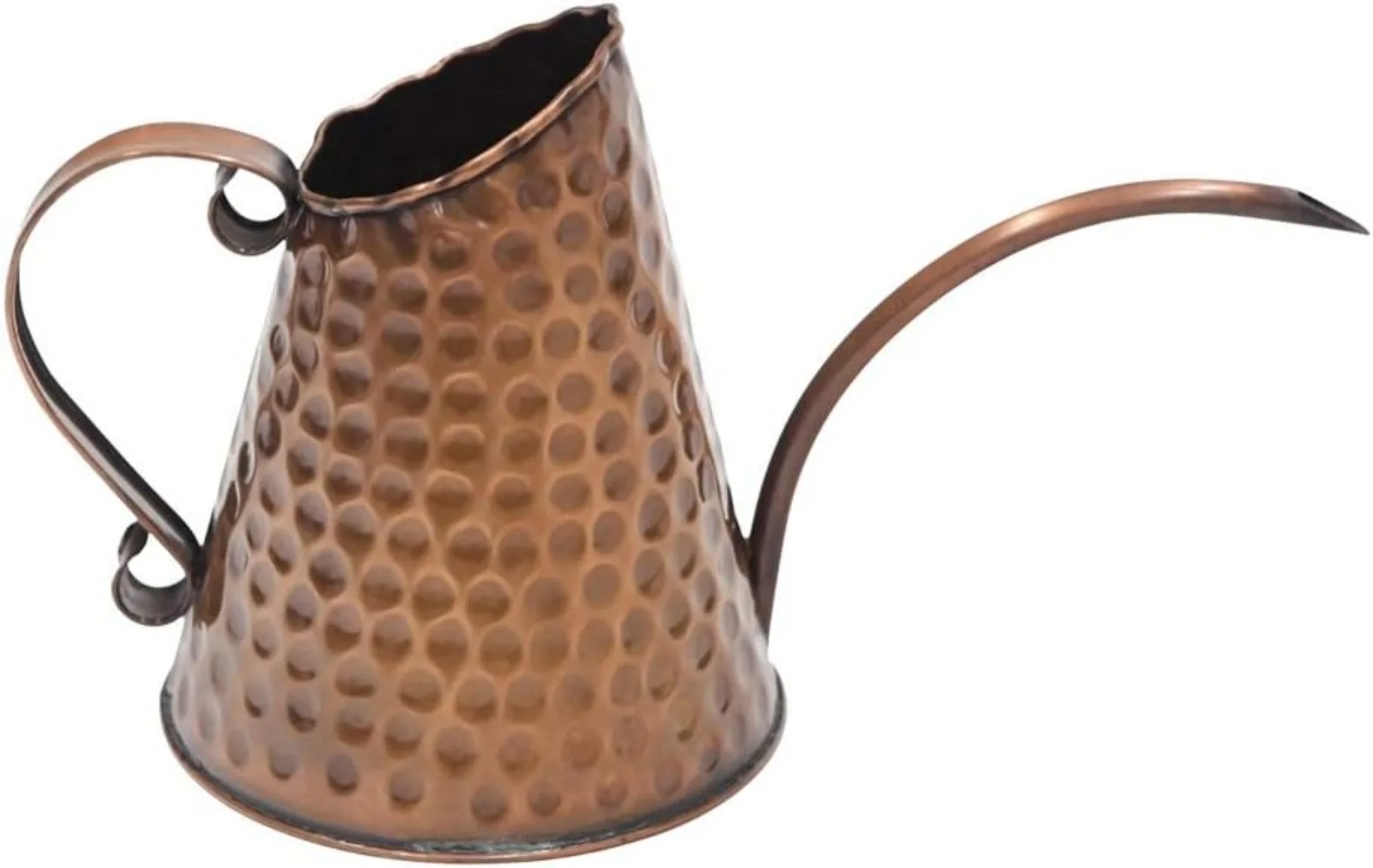 

WC-06 Dainty Copper Watering Can Jug Pitcher,12"D x 6.25"W x 7.25"H