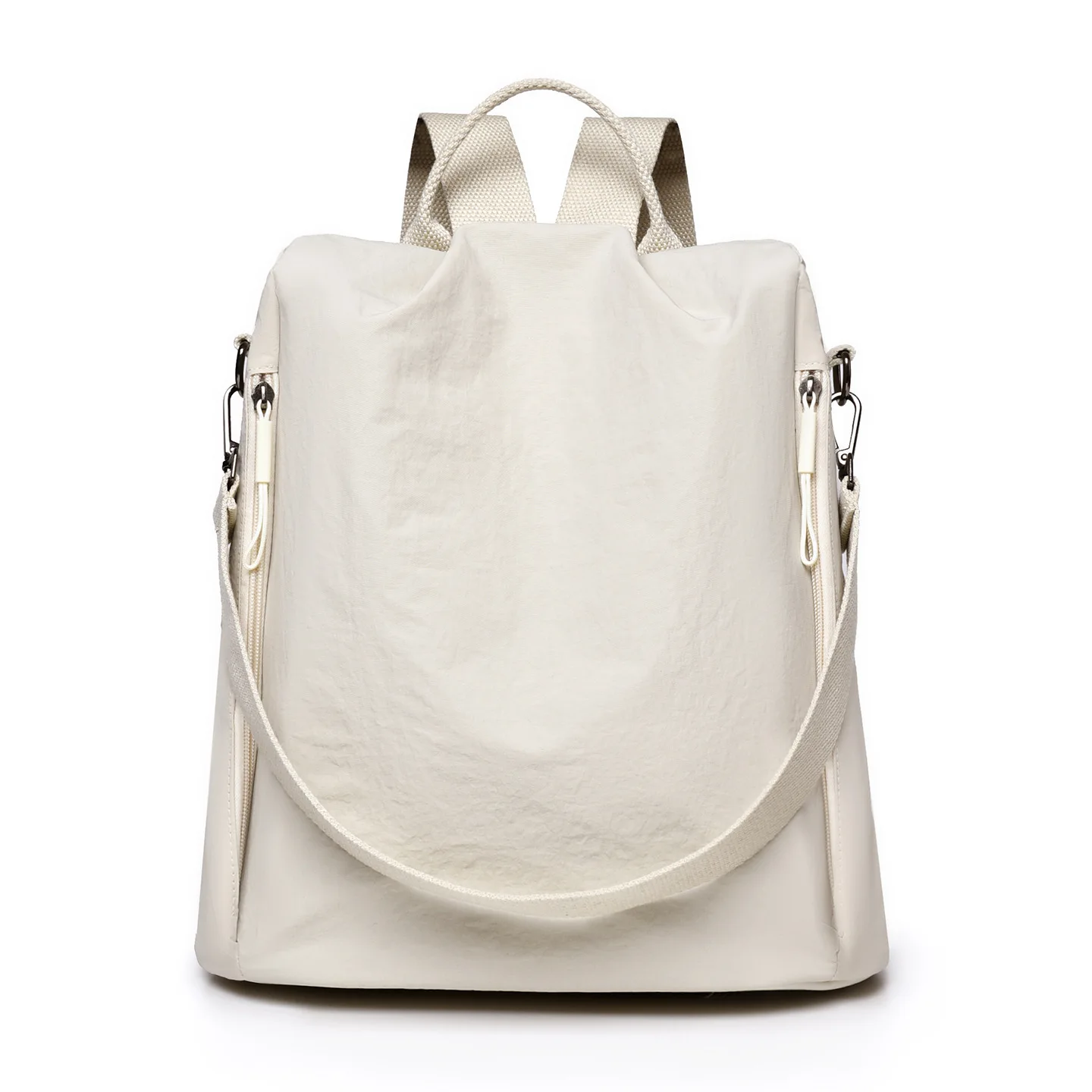 Cross-border high-quality women's solid color  large capacity multi-pocket lightweight travel      