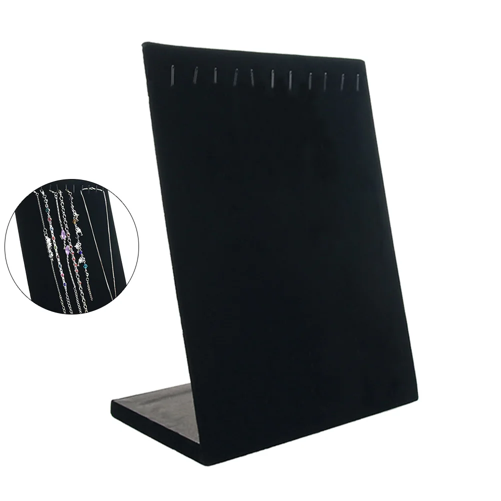 

Дисплей для ожерелья, бархатная стойка для ювелирных изделий, легкий портативный браслет для хранения, подставки для ювелирных изделий, витрина, складная подставка