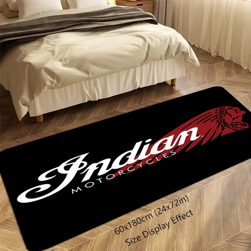 Foot Rug Welcome Floor Mat for Entryway Indian Motorcycle Bathroom Hallway Carpet Kitchen Water Absorbed Rugs Fluffy Home Decor