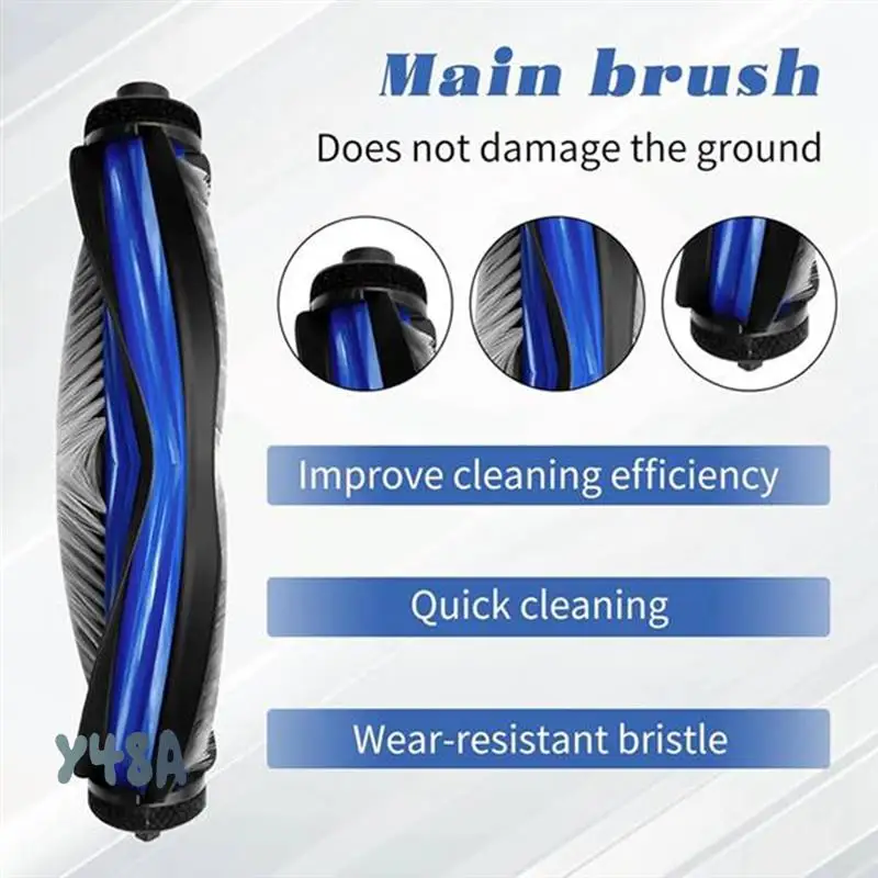 

For Ecovacs Debot N30 Omni / N30 Pro Omni Robot Vacuum Main Side Brush Mop Filter Dust Bag Enhanced Cleaning Efficiency-Y48A