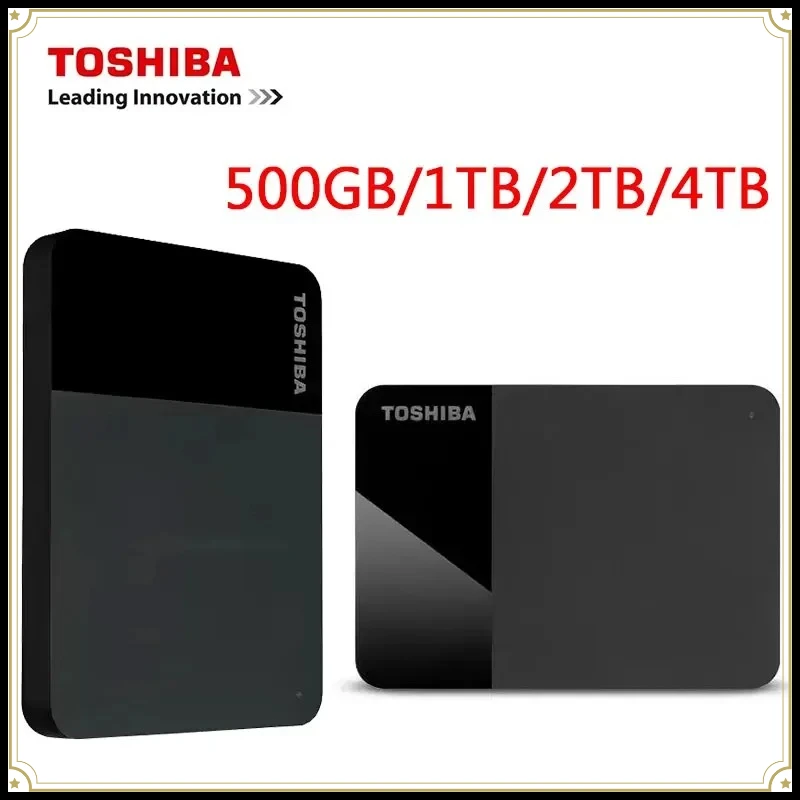 Toshiba T0 Portable External Hard Drive High Speed Disk For Laptop Desktop Mac Android Phone Mobile Data Backup Hard Disk