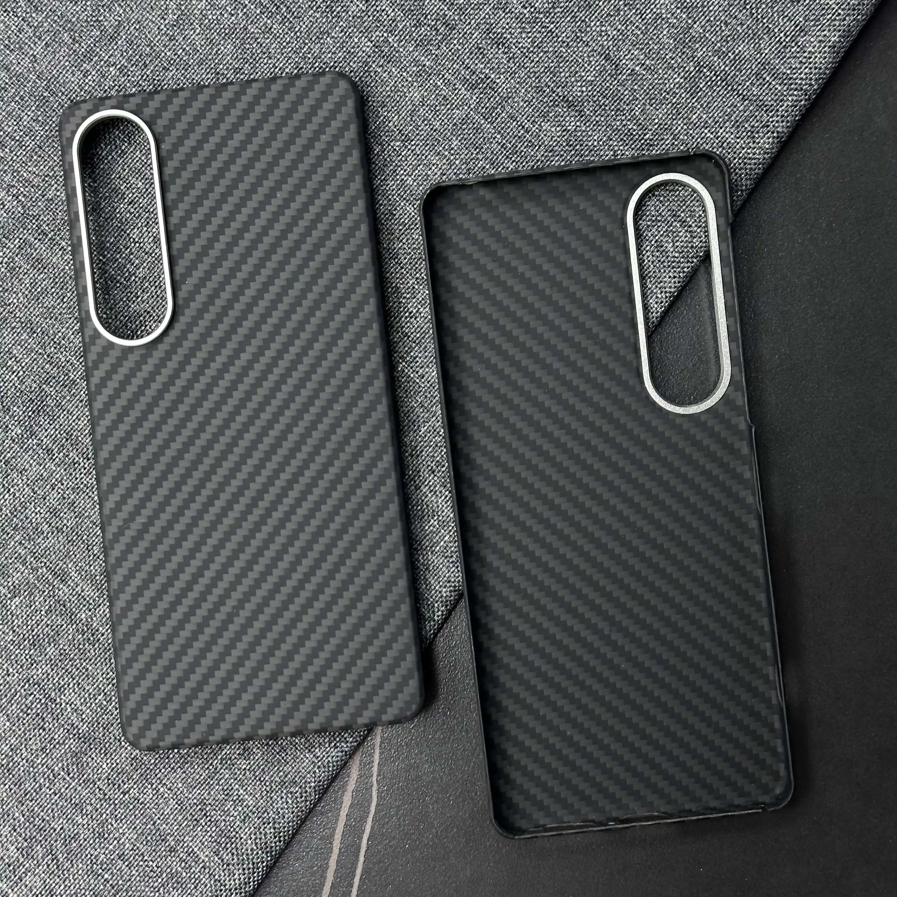 For Sony Xperia 1 VII 600D Kevlar Aramid Fiber Case Magnetic Magsafe Cover Ultra Thin Premium Shockproof Phone Case