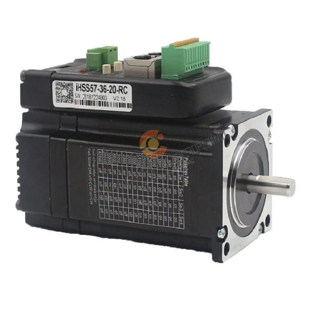 

iHSS57-36-20-RC JMC Nema 23 2Nm DC36V Integrated Closed Loop Stepper motor with driver