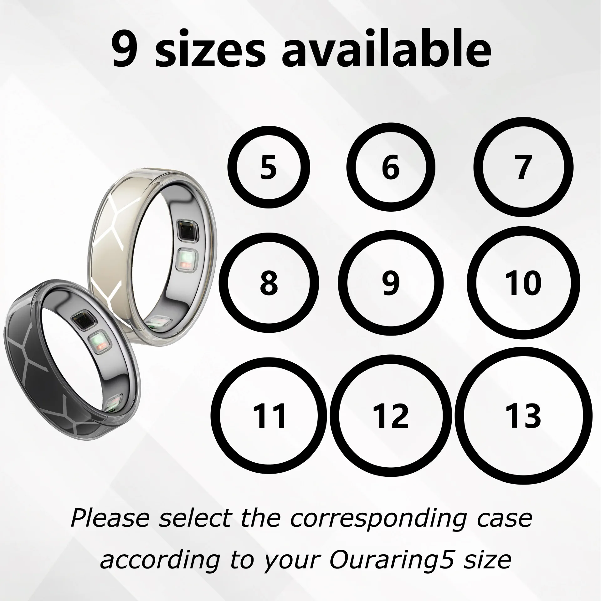 High Quality Transparent TPU Protective Cover For Oura Ring 5 Ring5 Protector Anti Scratch Shell Skin Smart Ring Accessories