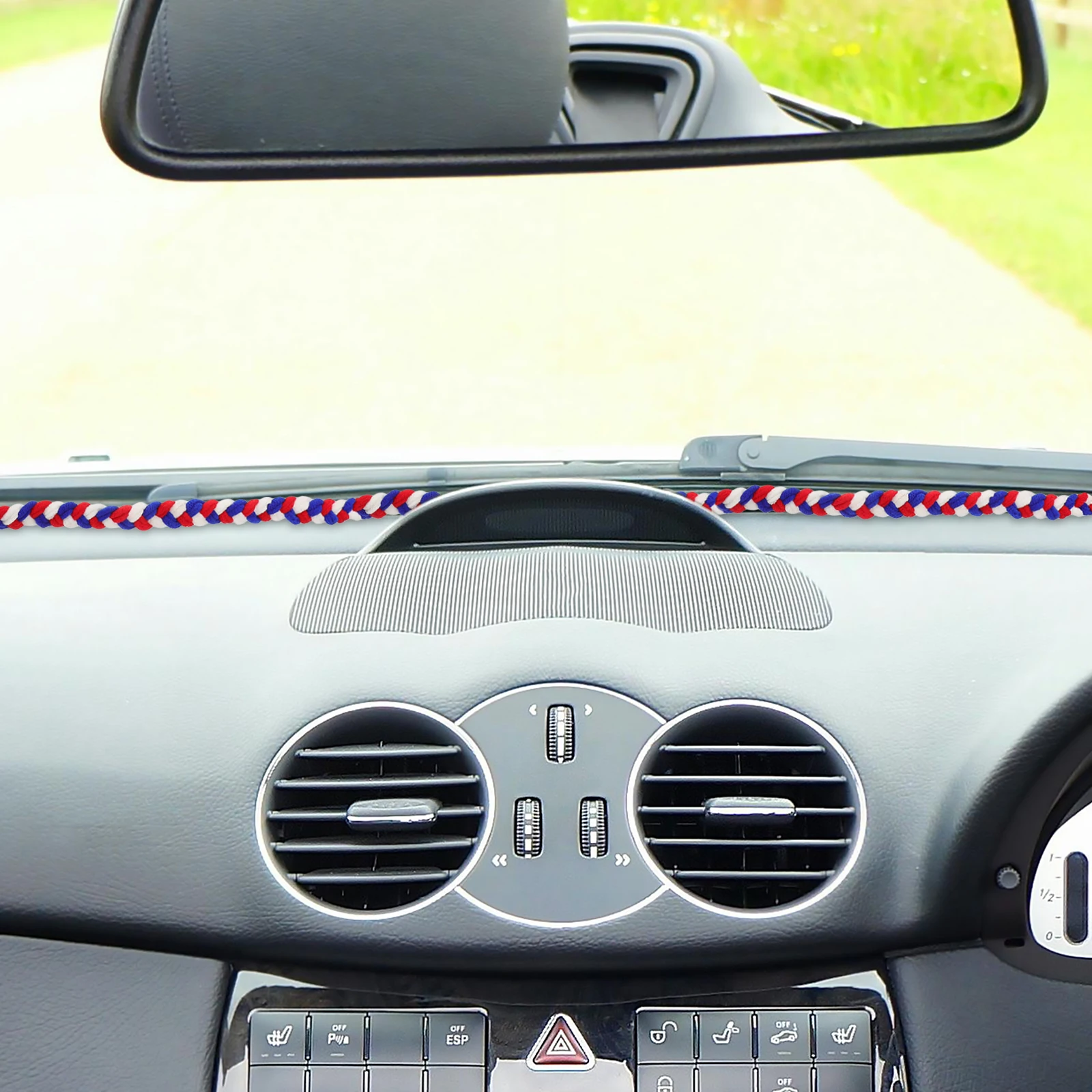 

Car Windshield Water Absorbent Rope High-Density Fabric Strong Absorption Window Tinting Dash Cover Tool Automotive