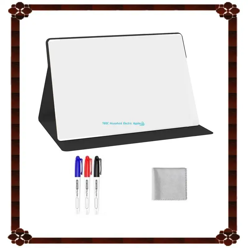 จัดส่งตลอด 24 ชั่วโมงแบบพกพากระดานไวท์บอร์ดขนาดเล็ก,Reusable Dry Erase Boardพร้อมขาตั้ง,ไวท์บอร์ดเดสก์ท็อปสําหรับการประชุมสํานักงานธุรกิจ