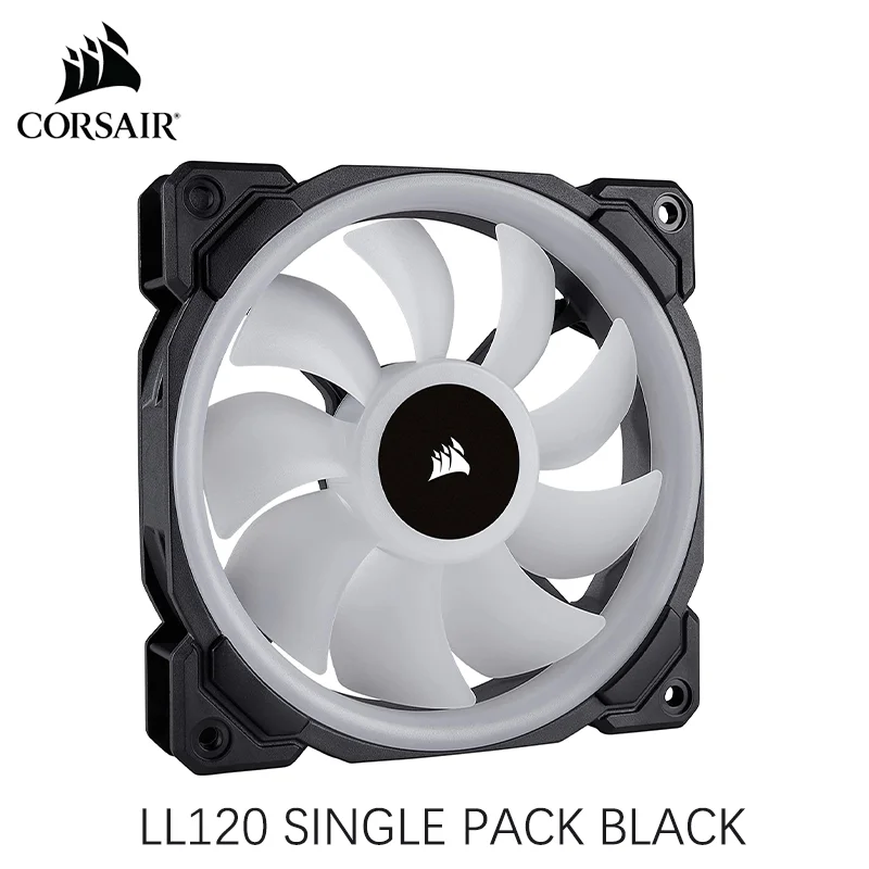 Corsair Fan QL Series Ql120 Single pack FAN --Black/White LL Series LL120 Single pack FAN --Black/White