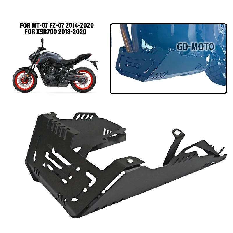 

Для YAMAHA MT07 MT 07 FZ07 FZ-07 2014-2022 XSR700 XSR 700 аксессуары для мотоциклов защитная пластина Bash защитная крышка рамы