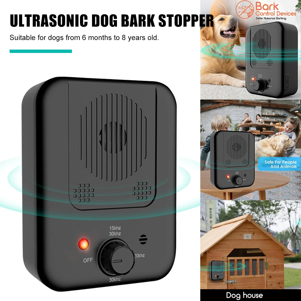 Portable Mini Pet Puppy Anti Bark Ultrasonic Suppressor Outdoor Anti Noise Dog Repeller Tools Dog Training Device Pet Products